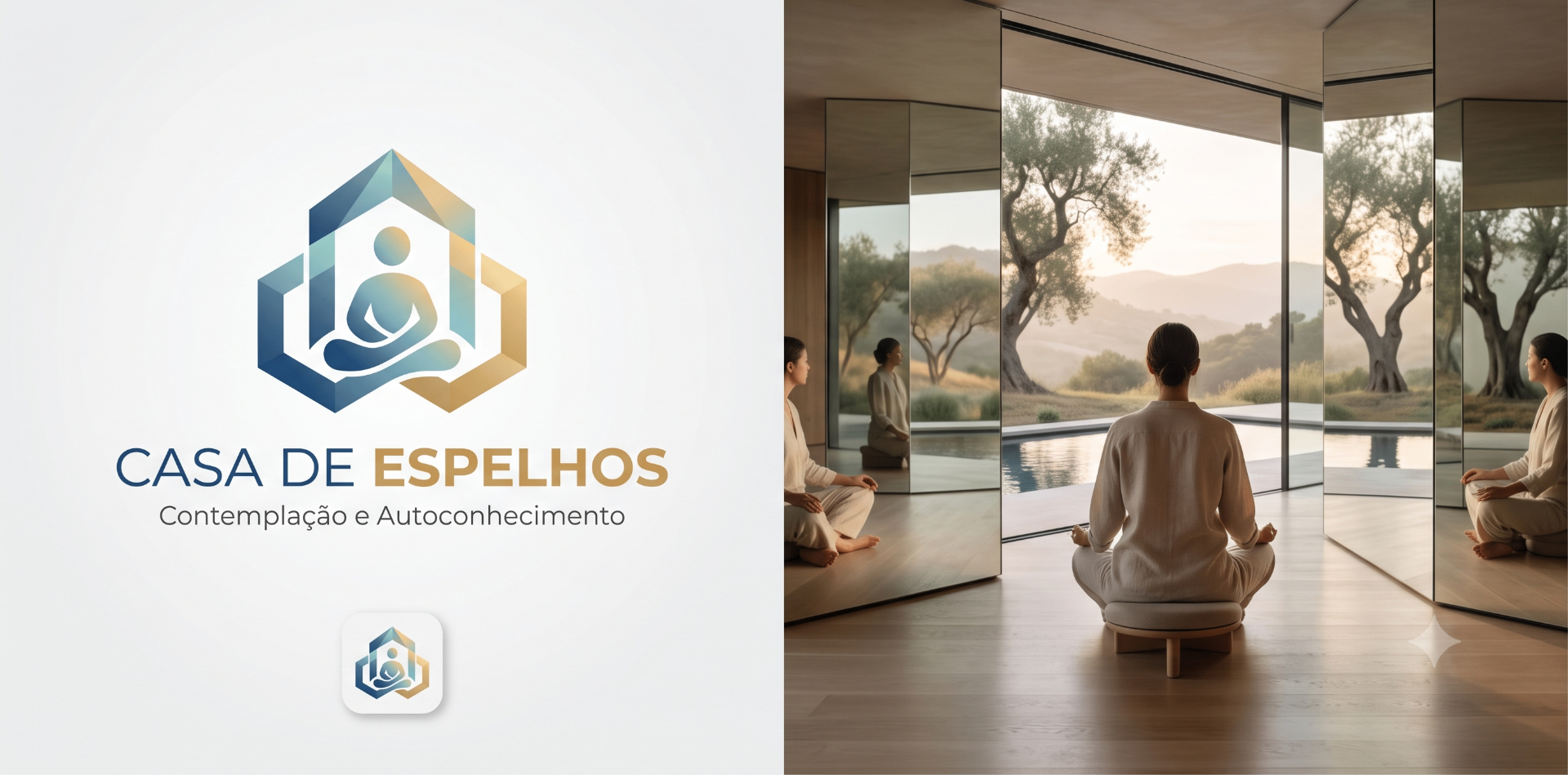 Casa de Espelhos — Contemplação e Autoconhecimento